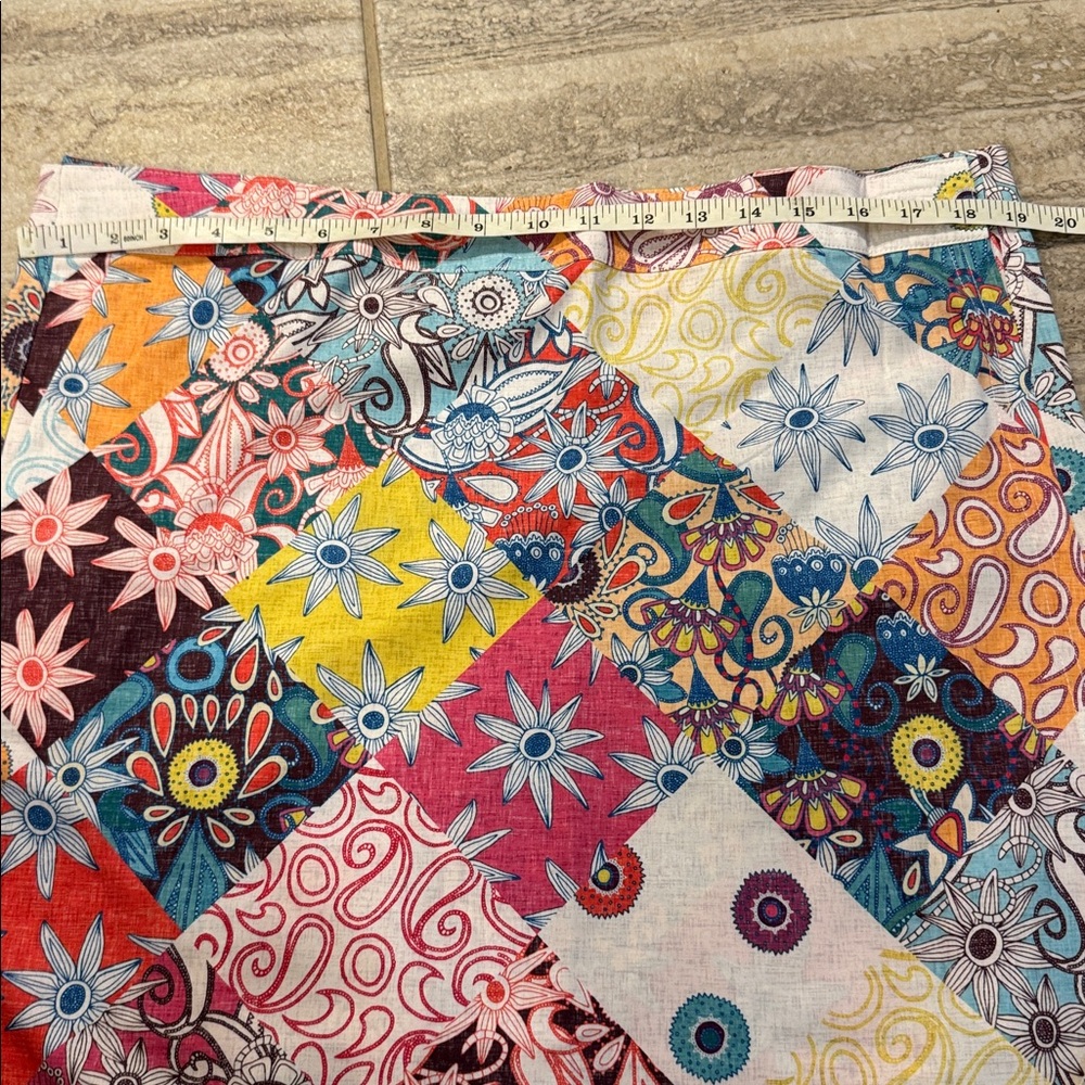 RipSkirt wrap style Skirt Floral, Paisley size XL - Picture 9 of 10